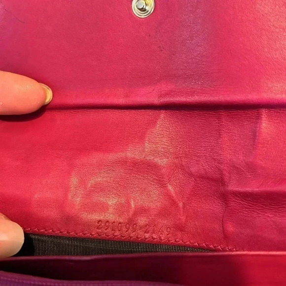 Gucci Guccisima Signature Monogram Canvas and Leather Long Wallet - Picture 13 of 16